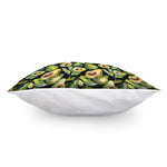 Watercolor Avocado Print Pillow Cover