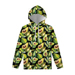 Watercolor Avocado Print Pullover Hoodie