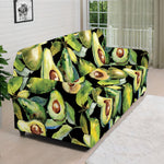 Watercolor Avocado Print Sofa Cover