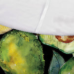Watercolor Avocado Print Sofa Cover