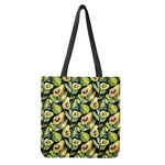 Watercolor Avocado Print Tote Bag