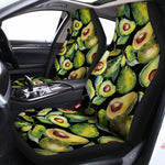 Watercolor Avocado Print Universal Fit Car Seat Covers