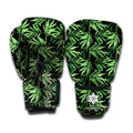 Watercolor Bamboo Pattern Print Boxing Gloves