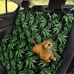 Watercolor Bamboo Pattern Print Pet Car Back Seat Cover