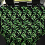 Watercolor Bamboo Pattern Print Pet Car Back Seat Cover