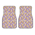 Watercolor Banana Pattern Print Front Car Floor Mats