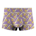 Watercolor Banana Pattern Print Men's Boxer Briefs