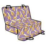 Watercolor Banana Pattern Print Pet Car Back Seat Cover