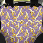 Watercolor Banana Pattern Print Pet Car Back Seat Cover