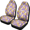 Watercolor Banana Pattern Print Universal Fit Car Seat Covers