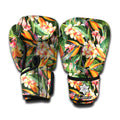 Watercolor Bird Of Paradise Print Boxing Gloves