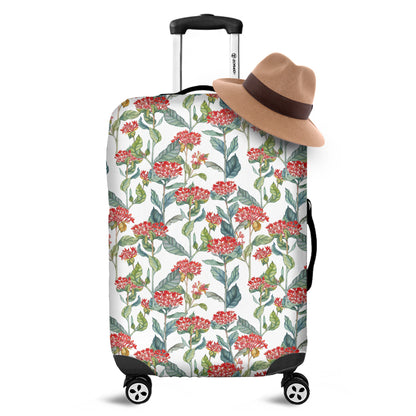Watercolor Bouvardia Print Luggage Cover