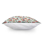 Watercolor Bouvardia Print Pillow Cover