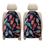 Watercolor Bowling Pins Pattern Print Car Seat Organizers