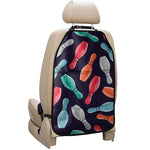 Watercolor Bowling Pins Pattern Print Car Seat Organizers