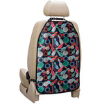 Watercolor Bowling Theme Pattern Print Car Seat Organizers