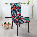 Watercolor Bowling Theme Pattern Print Dining Chair Slipcover