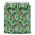Watercolor Cactus Plant Print Duvet Cover Bedding Set