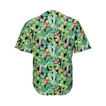 Watercolor Cactus Plant Print Men's Baseball Jersey