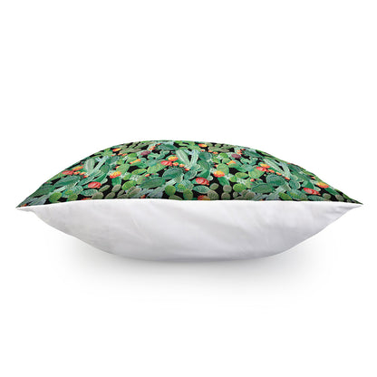 Watercolor Cactus Plant Print Pillow Cover