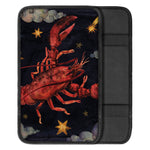 Watercolor Cancer Zodiac Sign Print Car Center Console Cover