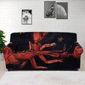 Watercolor Cancer Zodiac Sign Print Sofa Cover
