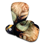 Watercolor Capricorn Zodiac Sign Print Boxing Gloves