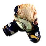 Watercolor Capricorn Zodiac Sign Print Boxing Gloves