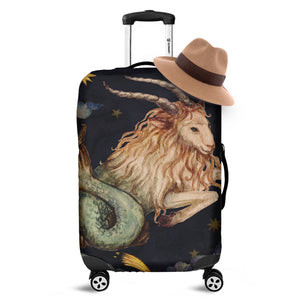 Watercolor Capricorn Zodiac Sign Print Luggage Cover