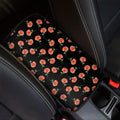 Watercolor Carnation Pattern Print Car Center Console Cover