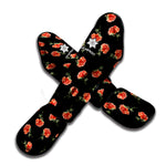 Watercolor Carnation Pattern Print Muay Thai Shin Guard