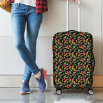 Watercolor Carrot And Radish Print Luggage Cover