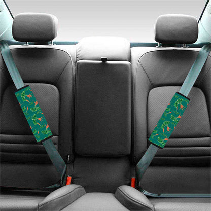 Watercolor Carrot Pattern Print Car Seat Belt Covers