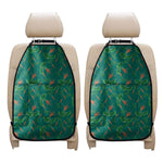 Watercolor Carrot Pattern Print Car Seat Organizers