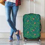 Watercolor Carrot Pattern Print Luggage Cover