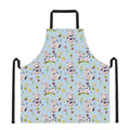 Watercolor Cartoon Cow Pattern Print Apron