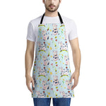Watercolor Cartoon Cow Pattern Print Apron