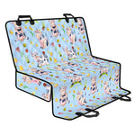 Watercolor Cartoon Cow Pattern Print Pet Car Back Seat Cover