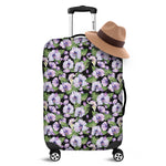 Watercolor Cattleya Pattern Print Luggage Cover