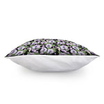 Watercolor Cattleya Pattern Print Pillow Cover