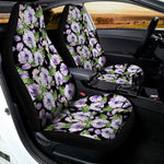 Watercolor Cattleya Pattern Print Universal Fit Car Seat Covers