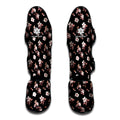 Watercolor Cherry Blossom Pattern Print Muay Thai Shin Guards
