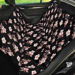 Watercolor Cherry Blossom Pattern Print Pet Car Back Seat Cover