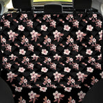 Watercolor Cherry Blossom Pattern Print Pet Car Back Seat Cover