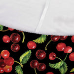 Watercolor Cherry Pattern Print Sofa Cover