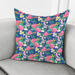 Watercolor Chrysanthemum Pattern Print Pillow Cover