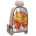 Watercolor Chrysanthemum Print Car Seat Organizers