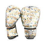 Watercolor Corgi Pattern Print Boxing Gloves