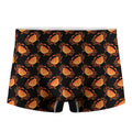 Watercolor Crab Pattern Print Men's Boxer Briefs