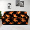 Watercolor Crab Pattern Print Sofa Cover